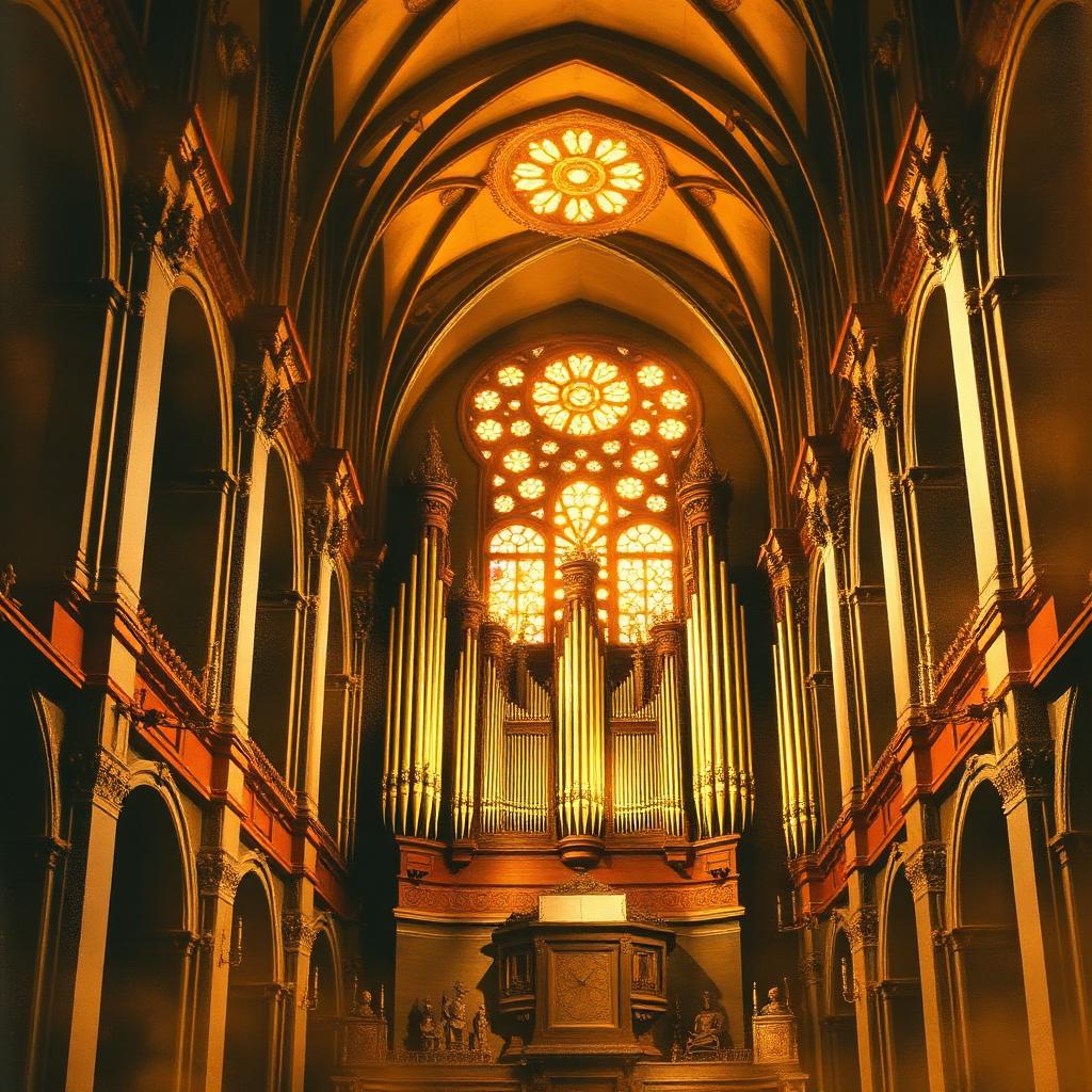 Cover art — Romantic French and German Organ Music from St. John the Divine